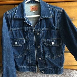 Vintage GUESS JEANS denim jean jacket Small
